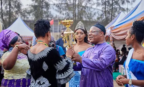 Handing over